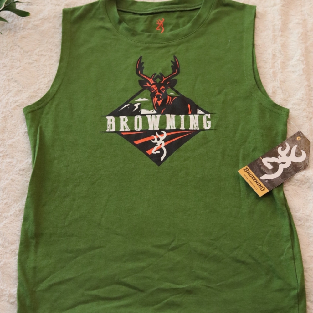 Browning boys tank top